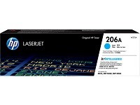 HP 206A - Cián - original - LaserJet - cartucho de tóner (W2111A) - para Color LaserJet Pro M255, M283, MFP M282, MFP M283