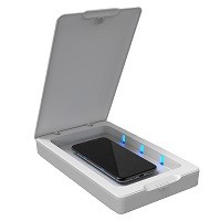mophie - UV Sanitizer / cargador inalámbricor para teléfono móvil - blanco