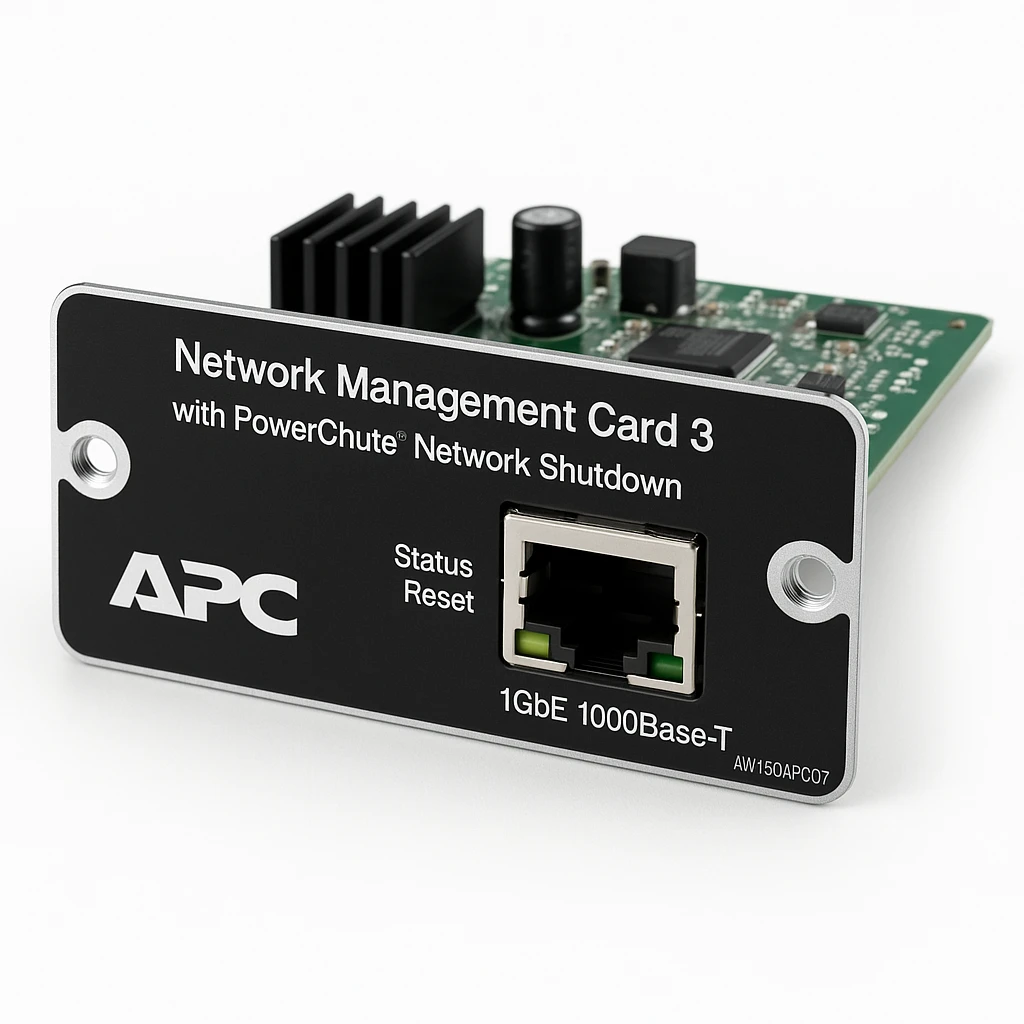 APC Network Management Card 3 with PowerChute Network Shutdown - Adaptador de administración remota - 1GbE - 1000Base-T - para P/N: SMTL2K2RM2UCLNC, SMTL3000RM2UCNC, SMX2KR2UX145, SMX750CUS, 
