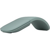 Microsoft Arc Mouse - Ratón - óptico - 2 botones - inalámbrico - Bluetooth 4.1 LE - verde salvia