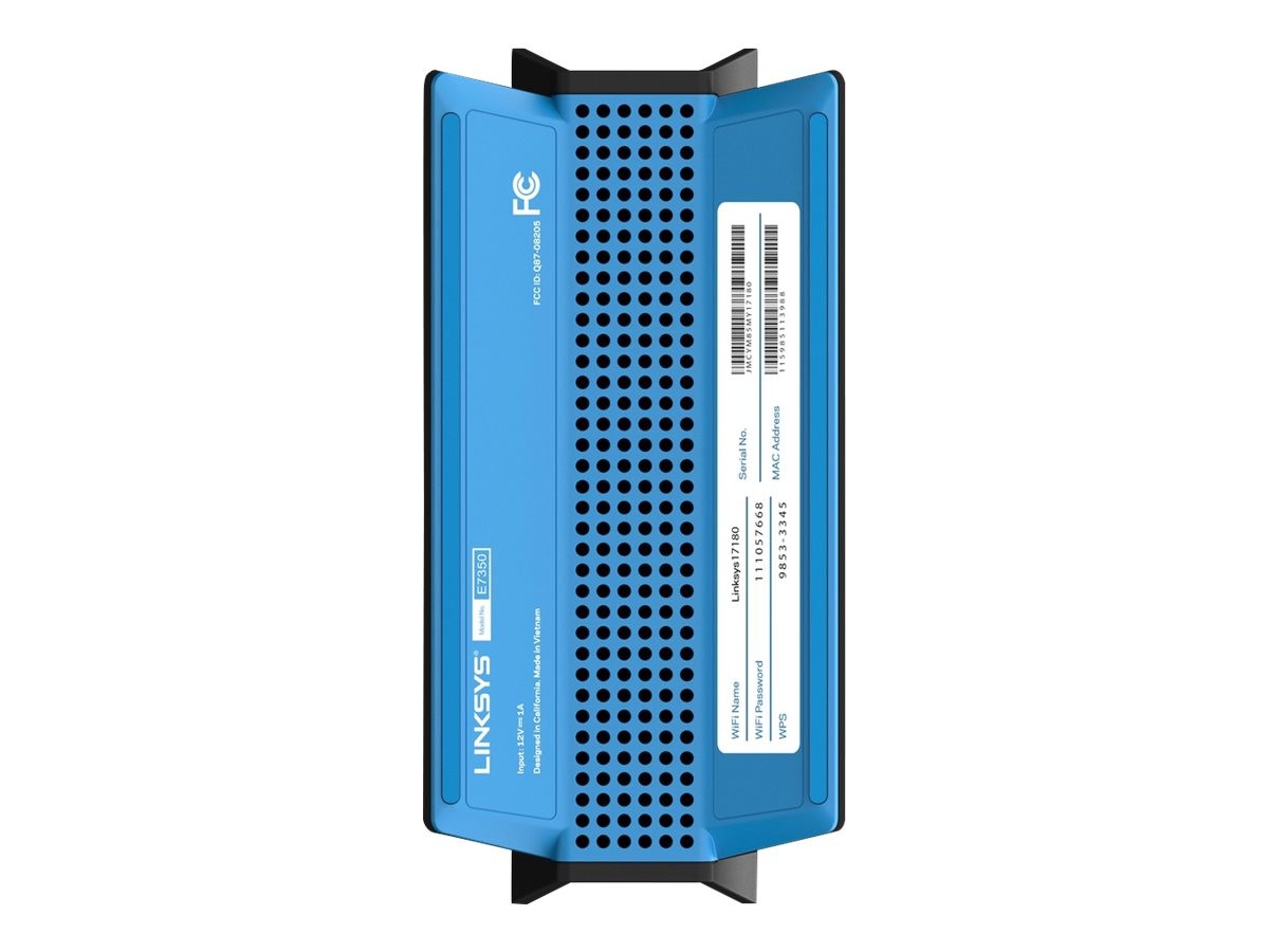 Linksys E7350 - Enrutador inalámbrico conmutador de 4 puertos - 1GbE - Wi-Fi 6 - Doble banda