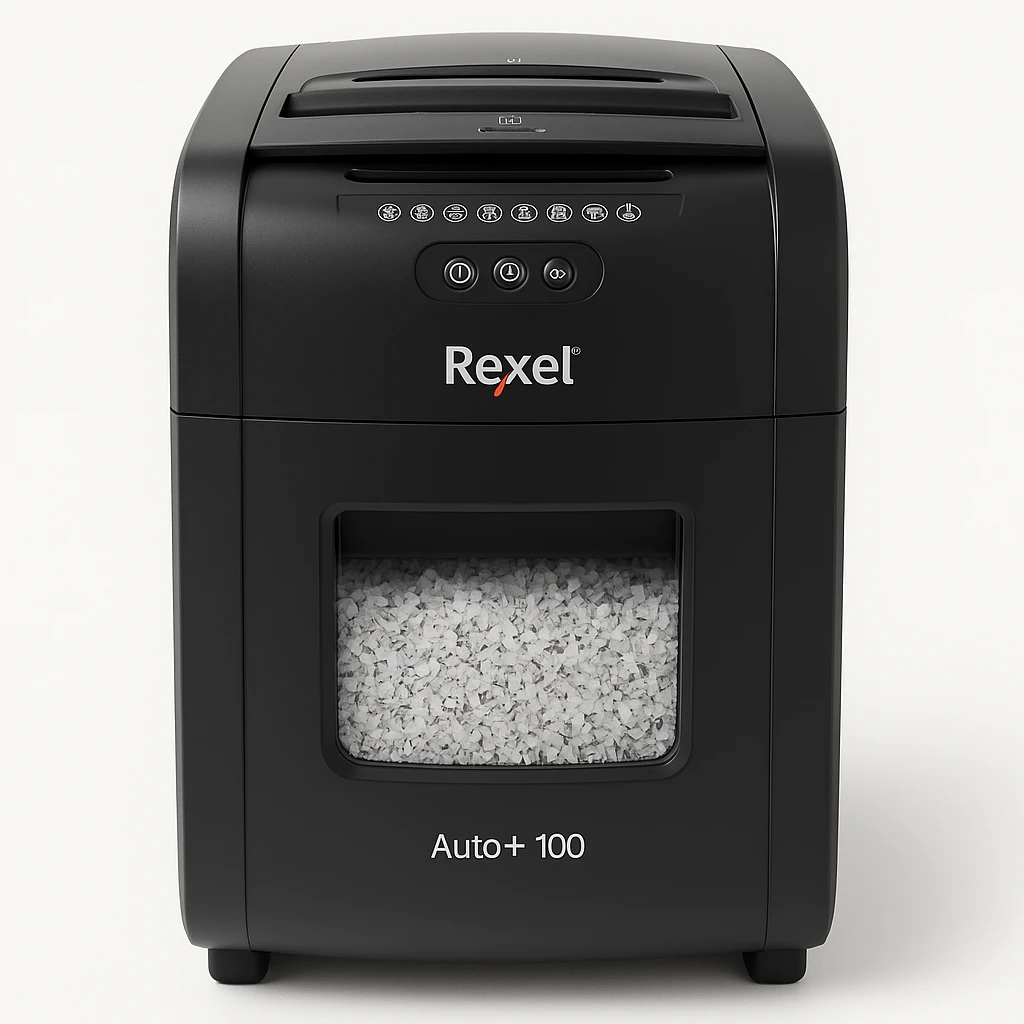 Rexel AUTO+ 100 - Destructora - corte de tipo confeti - 4 x 50 mm - P-3