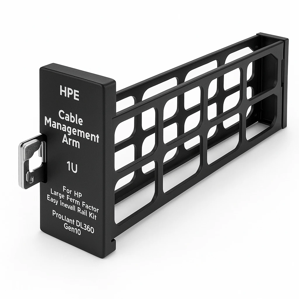 HPE - Brazo organizador de cables - 1U - para HP Large Form Factor Easy Install Rail Kit; ProLiant DL360 Gen10