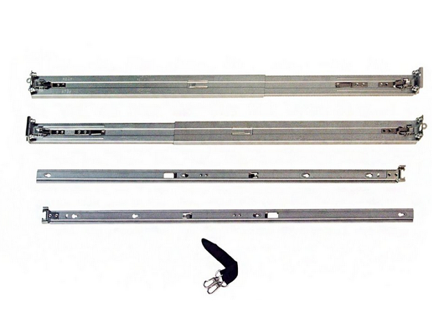 HPE Small Form Factor Easy Install Rail Kit - Juego de rieles para rack - 1U - para ProLiant DL360p Gen8; SimpliVity 325 Gen10