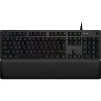 Logitech Gaming G513 - Teclado - retroiluminación - USB - QWERTY - español - interruptor: GX Brown Tactile - carbón
