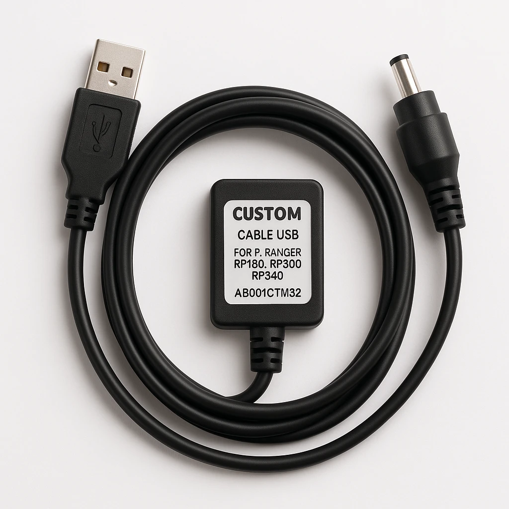Custom - Cable USB - para P-RANGER RP100, RP300, RP340