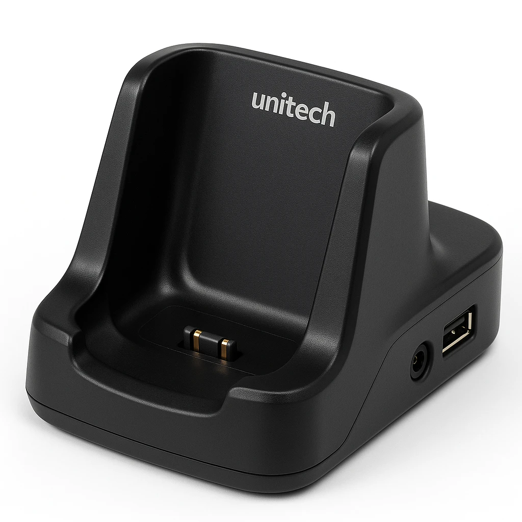 Unitech - Soporte cargador para batería/PDA - conectores de salida: 2 - para Unitech EA320