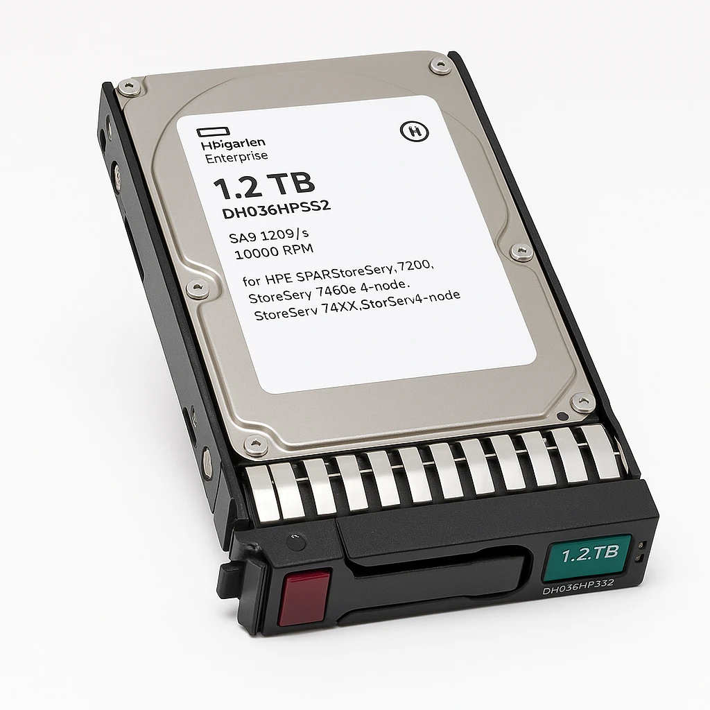 HPE - Disco duro - 1.2 TB - hot-swap - 2.5" SFF - SAS 12Gb/s - 10000 rpm - para HPE 3PAR StoreServ 7200, StoreServ 7450c 4-node, StoreServ 74XX, StoreServ 74XX 4-node