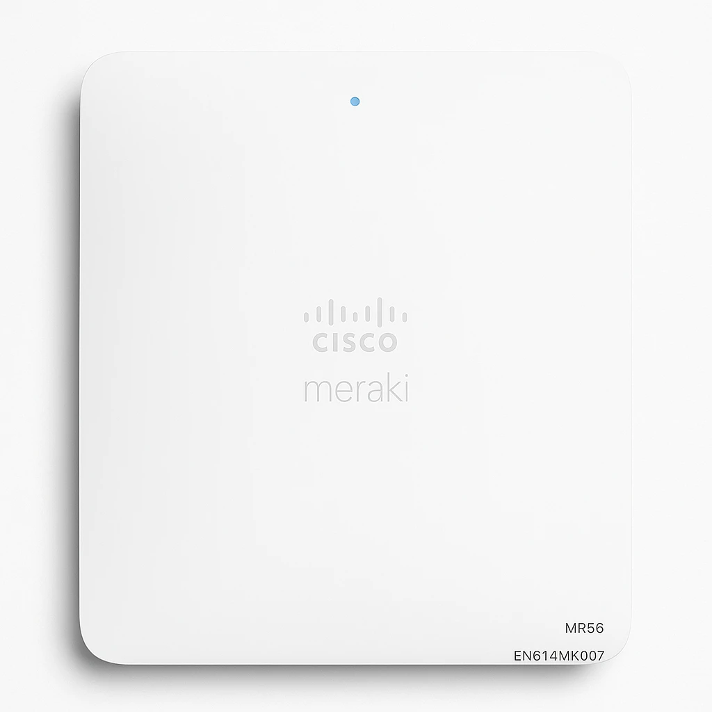 Cisco Meraki MR56 - Punto de acceso inalámbrico - Wi-Fi 6 - 2.4 GHz, 5 GHz - alimentación CC - gestionado a través de la nube