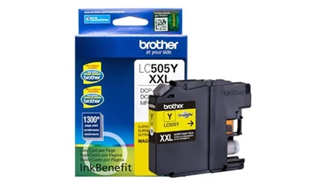 Brother LC505Y - Súper Alto Rendimiento - amarillo - original - cartucho de tinta - para Brother DCP-J100, DCP-J105, DCP-J200