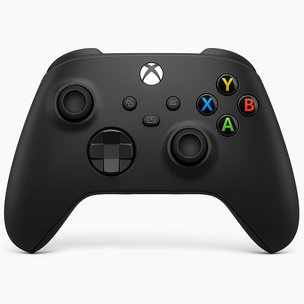 Microsoft Xbox Mando Inalámbrico - Mando de videojuegos - inalámbrico - Bluetooth - negro carbón - para PC, Microsoft Xbox One, Android, Microsoft Xbox Series S, Microsoft Xbox Series X