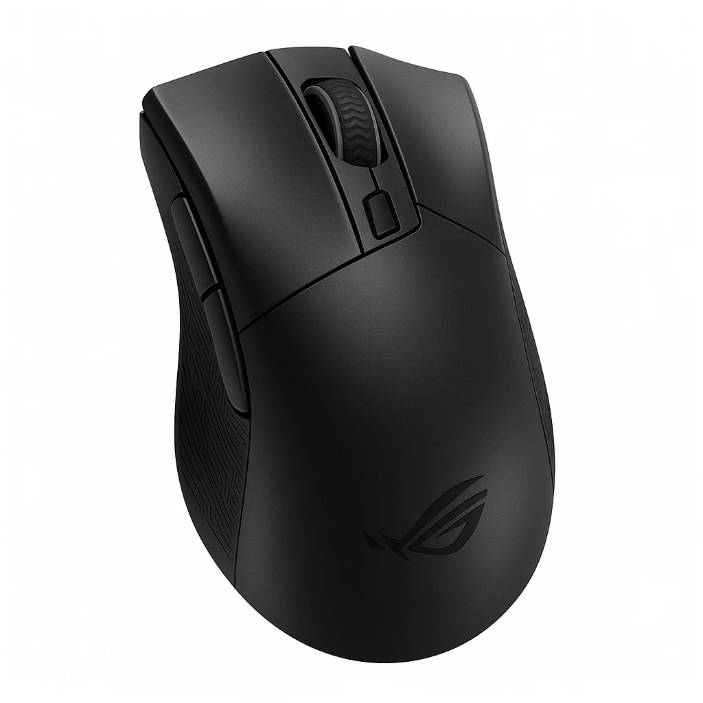 ASUS ROG Gladius II Wireless - Ratón - diestro - óptico - 6 botones - inalámbrico, cableado - USB, Bluetooth, 2.4 GHz