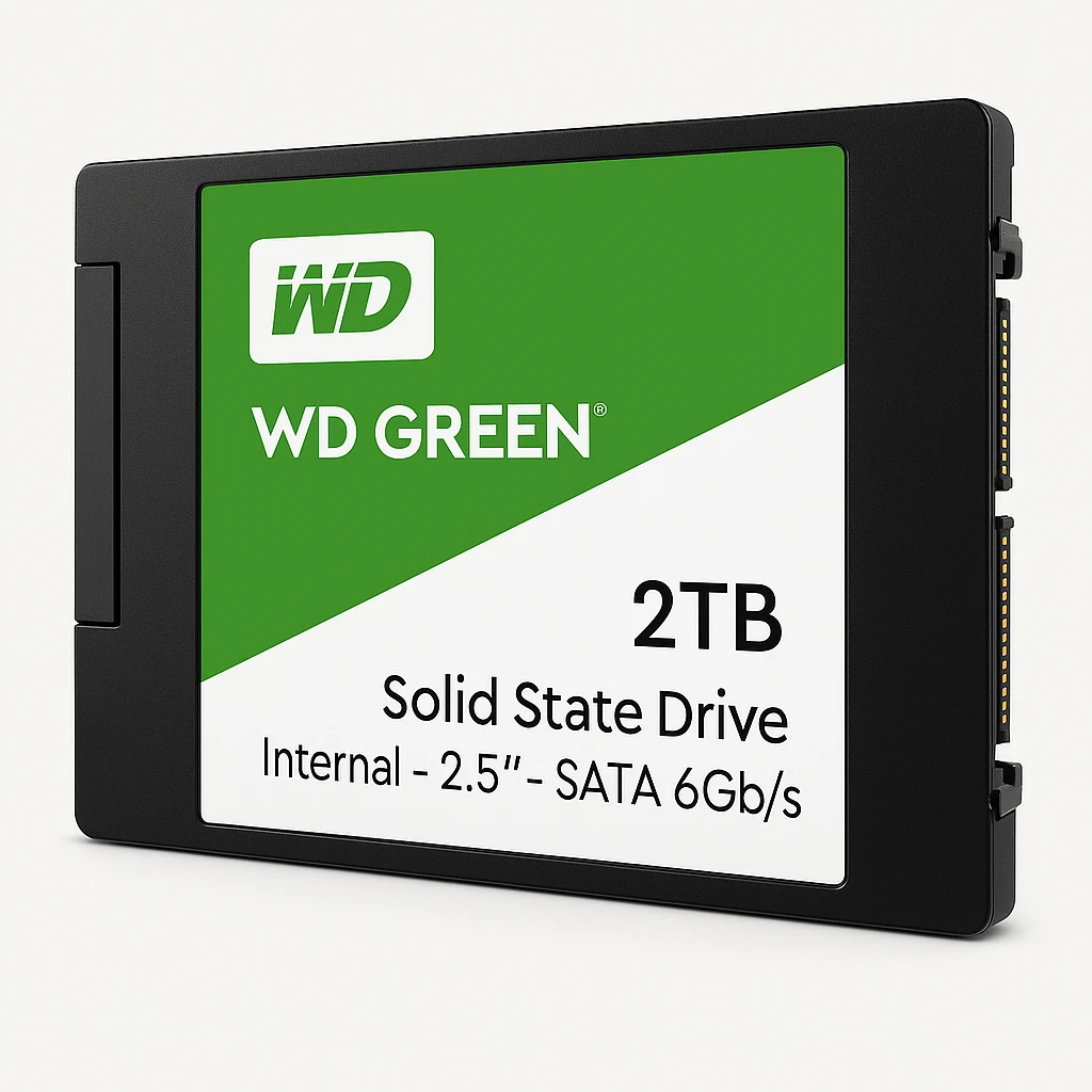 WD Green SSD WDS200T2G0A - SSD - 2 TB - interno - 2.5" - SATA 6Gb/s
