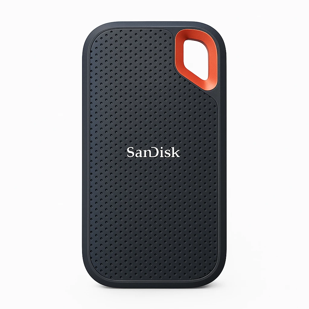 SanDisk Extreme Portable - SSD - cifrado - 1 TB - externo (portátil) - USB 3.2 Gen 2 - AES de 256 bits