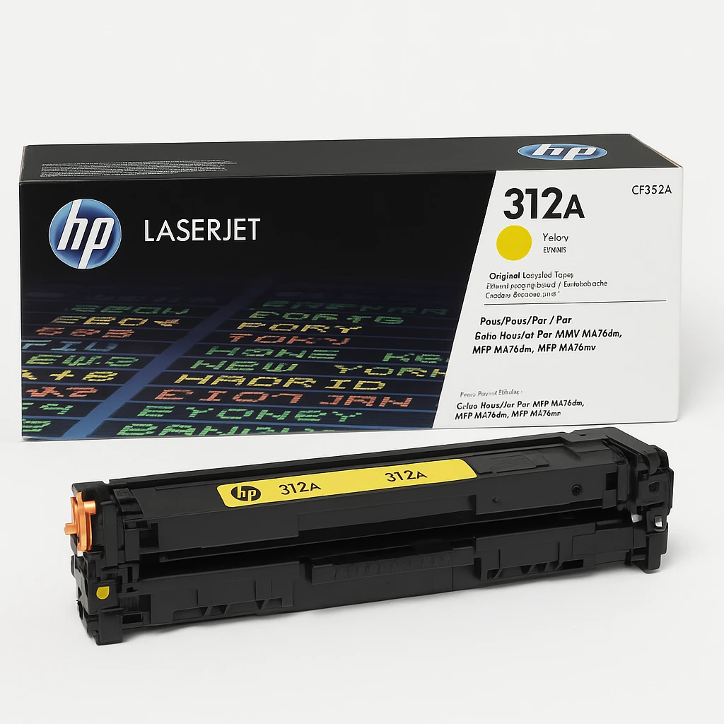HP 312A - Amarillo - original - LaserJet - cartucho de tóner (CF382A) - para Color LaserJet Pro MFP M476dn, MFP M476dw, MFP M476nw