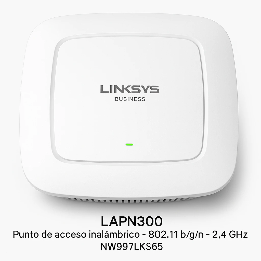 Linksys Business LAPN300 - Punto de acceso inalámbrico - 802.11b/g/n - 2.4 GHz - 2 años de garantía