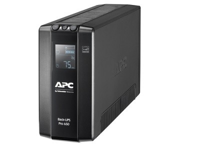 APC Back-UPS Pro BR650MI - UPS - CA 230 V - 390 vatios - 650 VA - USB - conectores de salida: 6 - negro