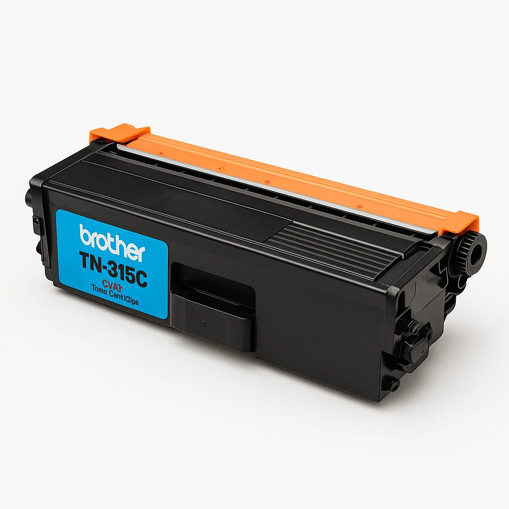 Brother TN315C - Alto rendimiento - cián - original - cartucho de tóner - para Brother HL-4150CDN, HL-4570CDW, HL-4570CDWT, MFC-9460CDN, MFC-9560CDW, MFC-9970CDW