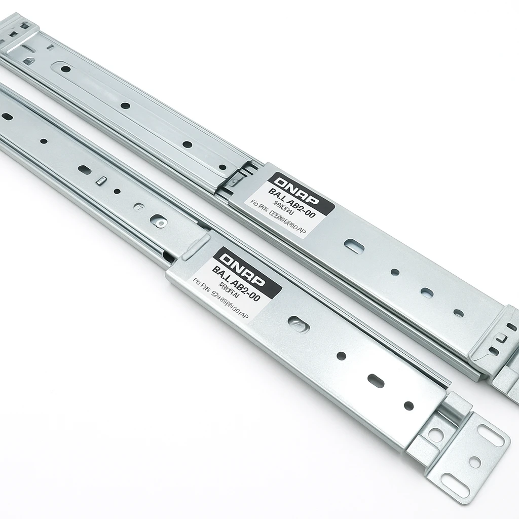 QNAP RAIL-A02-90 - Juego de rieles para rack - para P/N: TS-EC2480U-RP