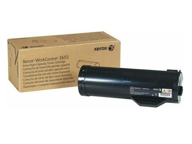 Xerox - Negro - original - cartucho de tóner con contador - para WorkCentre 3655V_S, 3655V_XW