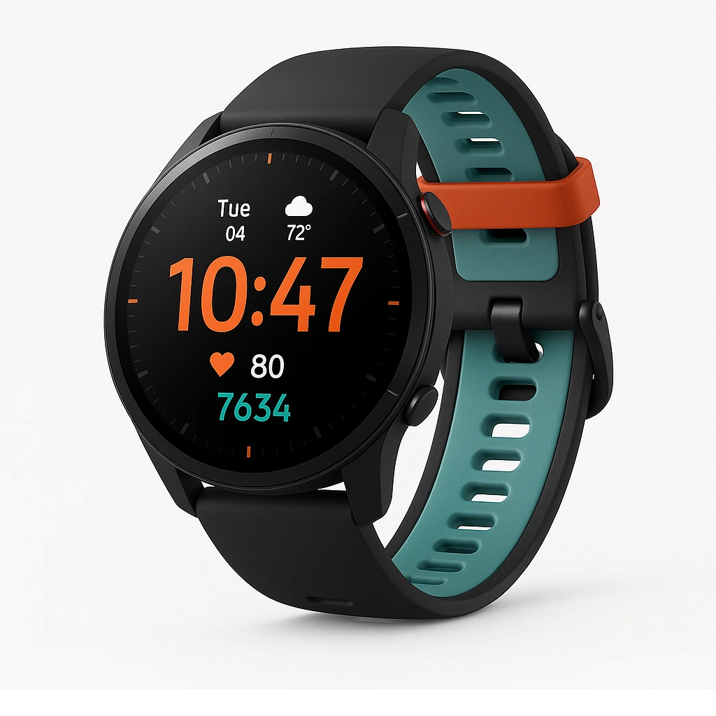 Xiaomi - Smart watch - Black / Orange / Teal