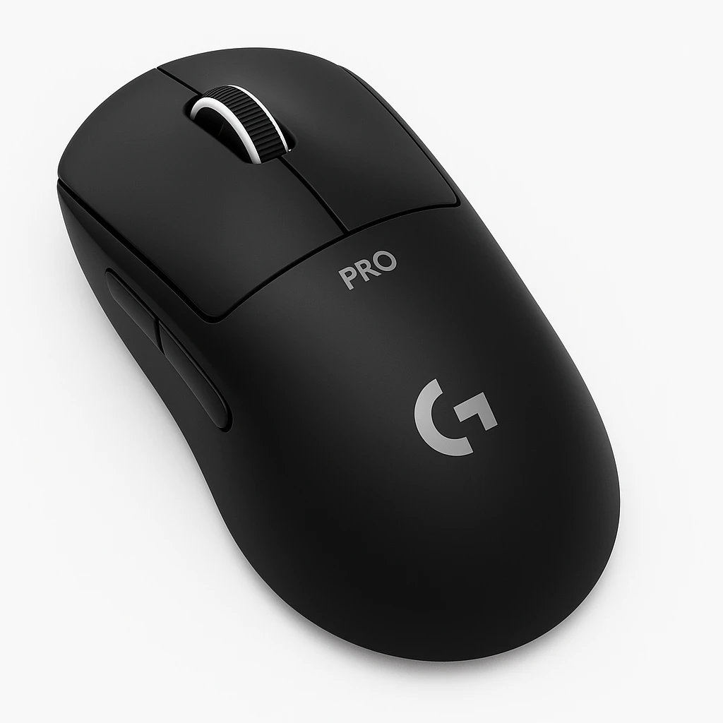 Logitech PRO X SUPERLIGHT Wireless Gaming Mouse - Ratón - óptico - 5 botones - inalámbrico, cableado - 2.4 GHz - negro