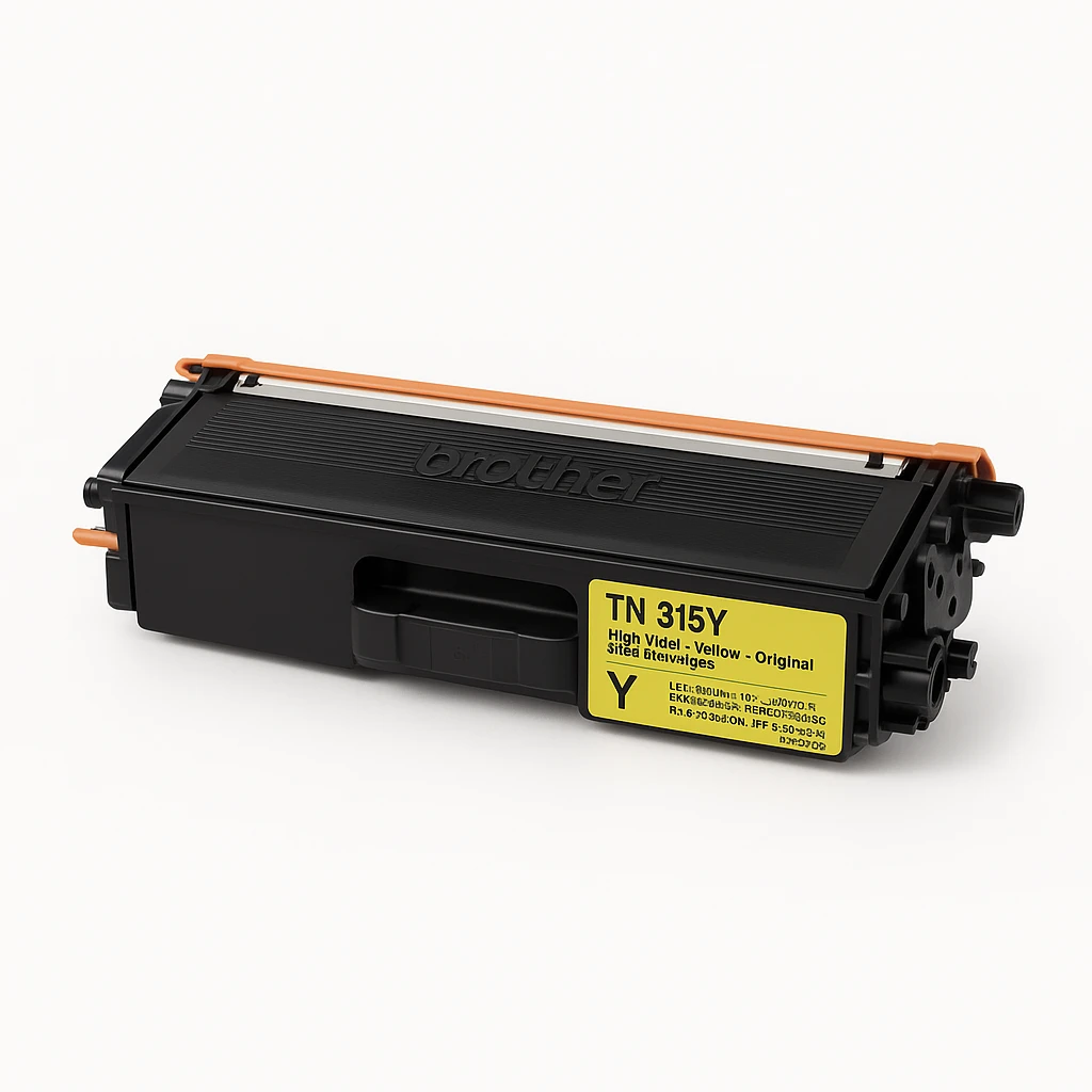 Brother TN315Y - Alto rendimiento - amarillo - original - cartucho de tóner - para Brother HL-4150CDN, HL-4570CDW, HL-4570CDWT, MFC-9460CDN, MFC-9560CDW, MFC-9970CDW