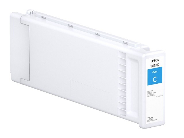 Epson T41N - 700 ml - cián - original - cartucho de tinta - para SureColor T3475, T5475