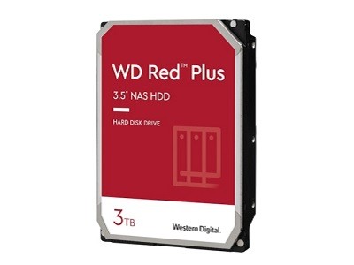Western Digital WD Red - Hard drive - Internal hard drive - 3 TB - 3.5" - eSATA