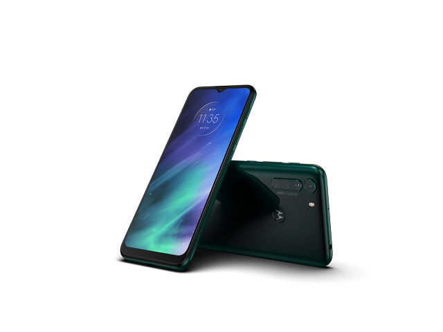 Motorola One Fusion - Smartphone - Android - Emerald green