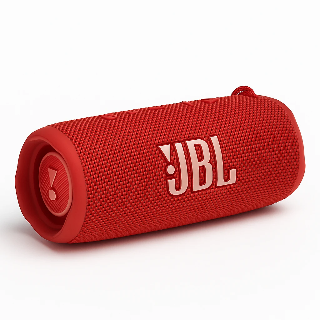  JBL Flip 6 - Altavoz - para uso portátil - inalámbrico - Bluetooth - 20 Watt - Rojo - Hasta 12 horas de reproducción de sonido