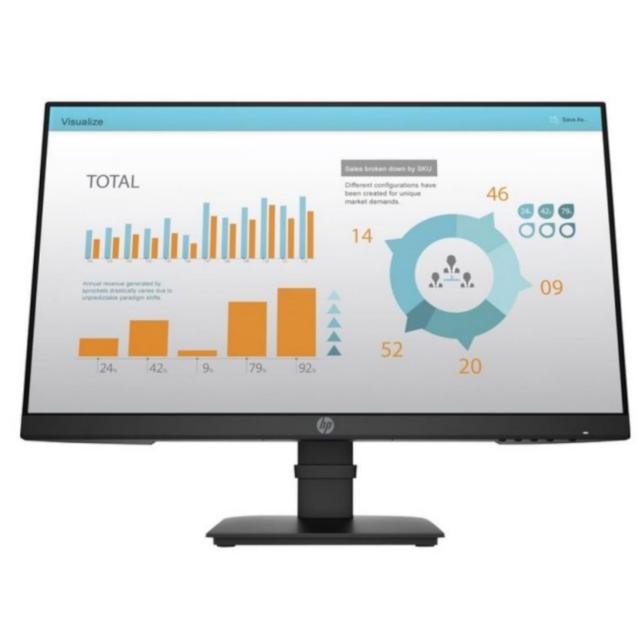 HP - 24" - 1920 x 1080 - Black