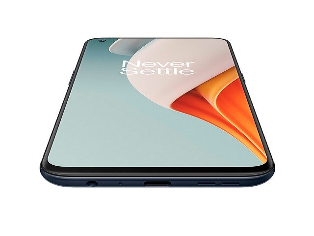 OnePlus Nord N100 - 4G smartphone - SIM doble - RAM 4 GB / Memoria interna 64 GB - microSD slot - pantalla LCD - 6.52" - 1600 x 720 píxeles (90 Hz) - 3 x cámaras traseras 13 MP, 2 MP, 2 MP - 