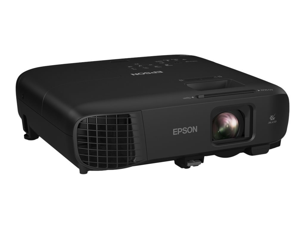 Epson PowerLite FH52+ - Proyector 3LCD - 4000 lúmenes (blanco) - 4000 lúmenes (color) - Full HD (1920 x 1080) - 16:9 - 1080p - Wi-Fi