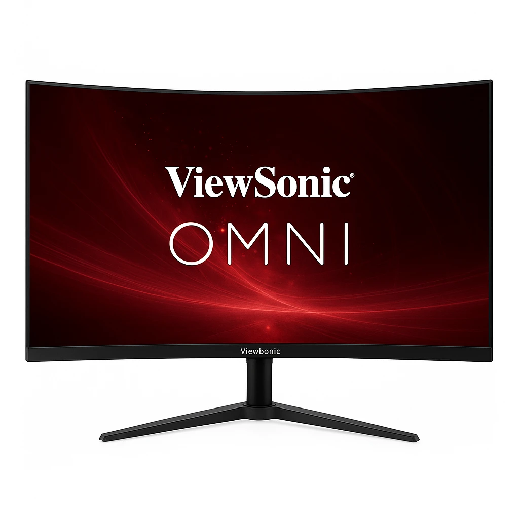 ViewSonic OMNI VX3218-PC-MHD - Monitor LED - gaming - curvado - 32" - 1920 x 1080 Full HD (1080p) @ 180 Hz - MVA - 300 cd/m² - 4000:1 - 1 ms - 2xHDMI, DisplayPort - altavoces