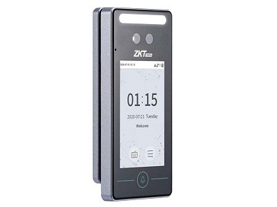 ZKTeco SpeedFace-V4L - Terminal de control de acceso con lector RFID y reconocimiento facial - cableado - serial RS-485/Ethernet/Wiegand