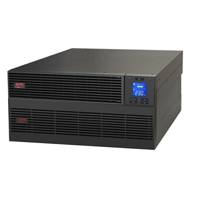 APC Easy UPS SRV SRV10KRILRK - UPS (montaje en bastidor) - CA 220-240 V - 10000 vatios - 10000 VA - 1 fase - USB, RS-232 - conectores de salida: 1 - 2U - con Rail Kit, External Battery Pack