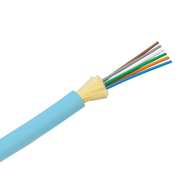 Panduit Opti-Core Fiber Optic Distribution Cable - Cable al por mayor - fibra óptica - 50/125 micras - OM3 - plenum - agua