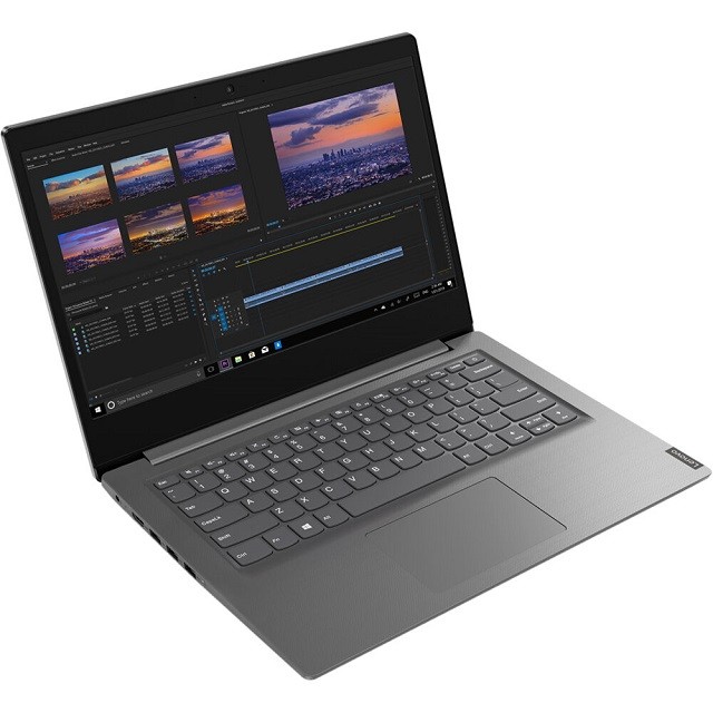 Lenovo V14 G2 ITL 82KA - Intel Core i5 - 1135G7 / hasta 4.2 GHz - Win 10 Home 64 bit - Iris Xe Graphics de Intel - 4 GB RAM - 256 GB SSD NVMe - 14" TN 1366 x 768 (HD) - Gigabit Ethernet - Wi-