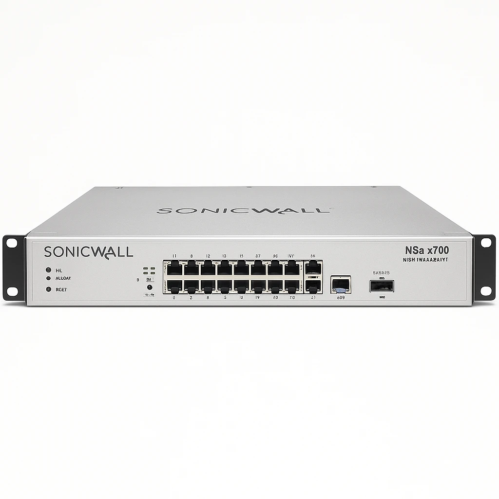 SonicWall NSa 3700 - High Availability - aparato de seguridad - 10GbE, 5GbE - 1U - montable en bastidor