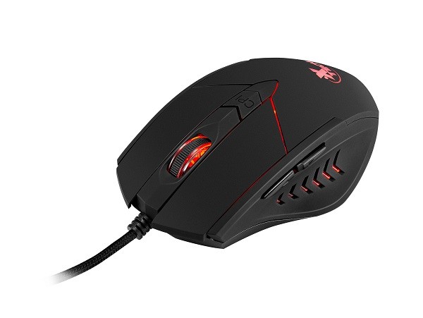 Xtech - XTM-810 - Mouse - USB - Wired - Black - Gaming Stauros 7200d