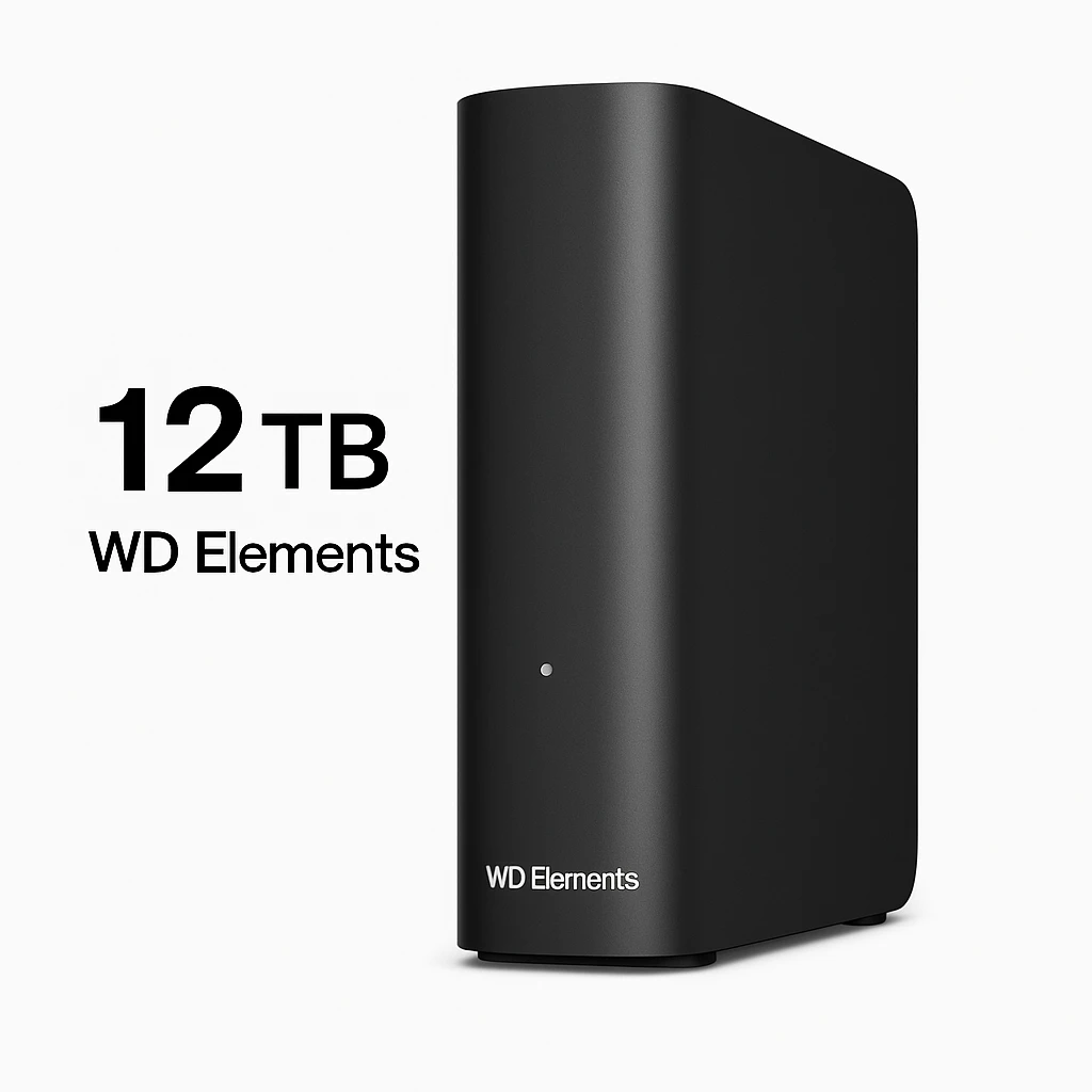 WD Elements Desktop WDBWLG0120HBK - Disco duro - 12 TB - externo (sobremesa) - USB 3.0