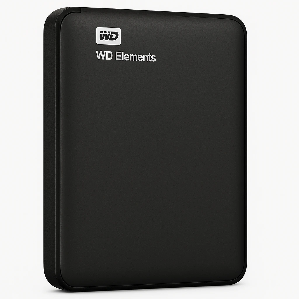 WD ELEMENTS Almacenamiento portátil WDBU6Y0050BBK - Disco duro - 5 TB - externo (portátil) - USB 3.0