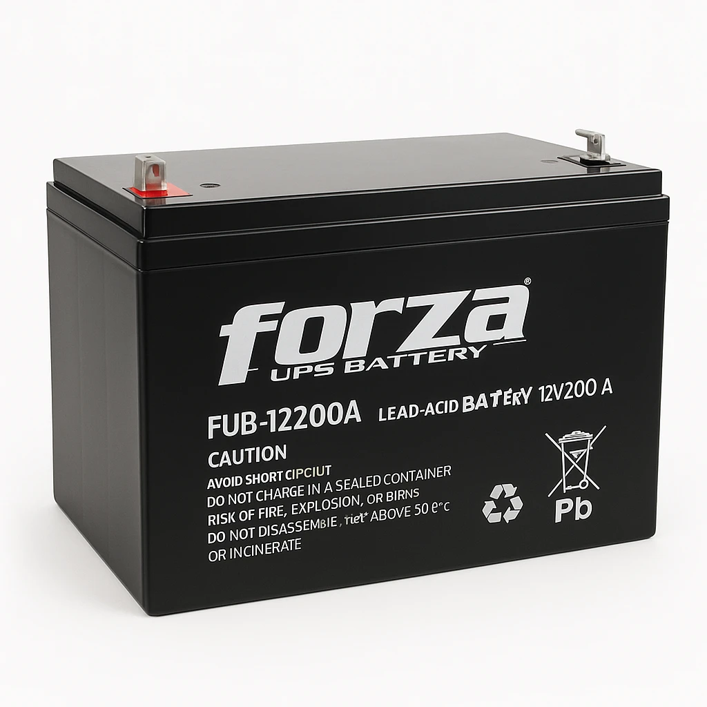 Forza FUB-12200A - Batería de UPS - Ácido de plomo - 200 mAh - negro