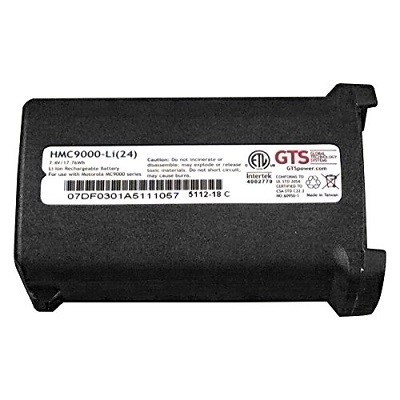 GTS HMC9000-Li(24) - Batería para PDA (equivalente a: Symbol 21-65587-01, Symbol KT-21-61261-01, Symbol 21-65587-02) - Ion de litio - 2600 mAh (paquete de 100) - para Zebra MC9000-G, MC9000-K