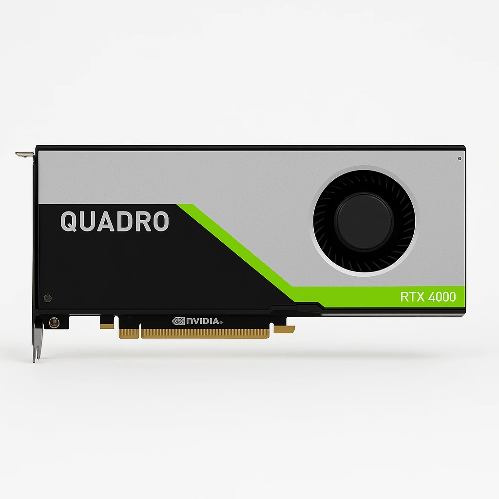 NVIDIA Quadro RTX 4000 - Tarjeta gráfica - Quadro RTX 4000 - 8 GB GDDR6 - PCIe 3.0 x16 - para Nimble Storage dHCI Large Solution with HPE ProLiant DL380 Gen10; ProLiant DL380 Gen10