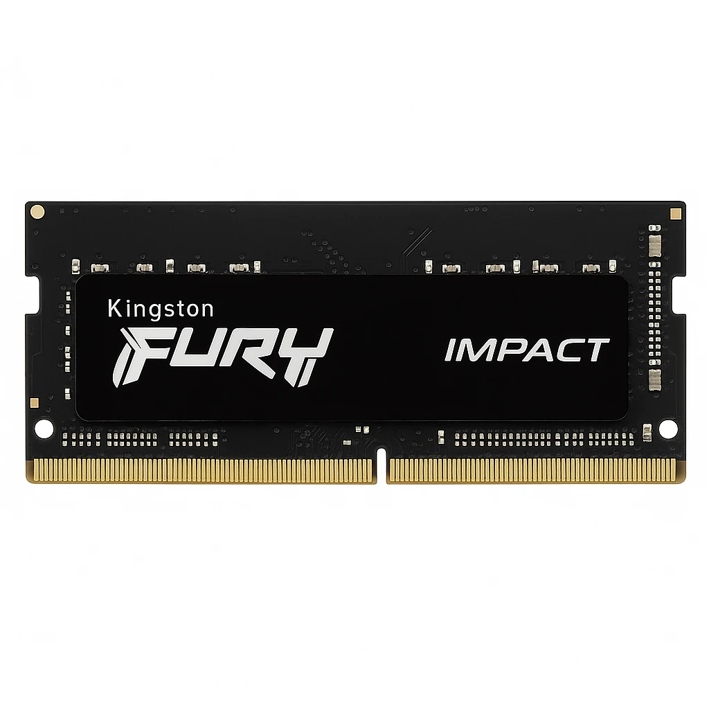 Kingston FURY Impact - DDR4 - módulo - 32 GB - SO-DIMM de 260 contactos - 3200 MT/s / PC4-25600 - CL20 - 1.2 V - sin búfer - no ECC - negro