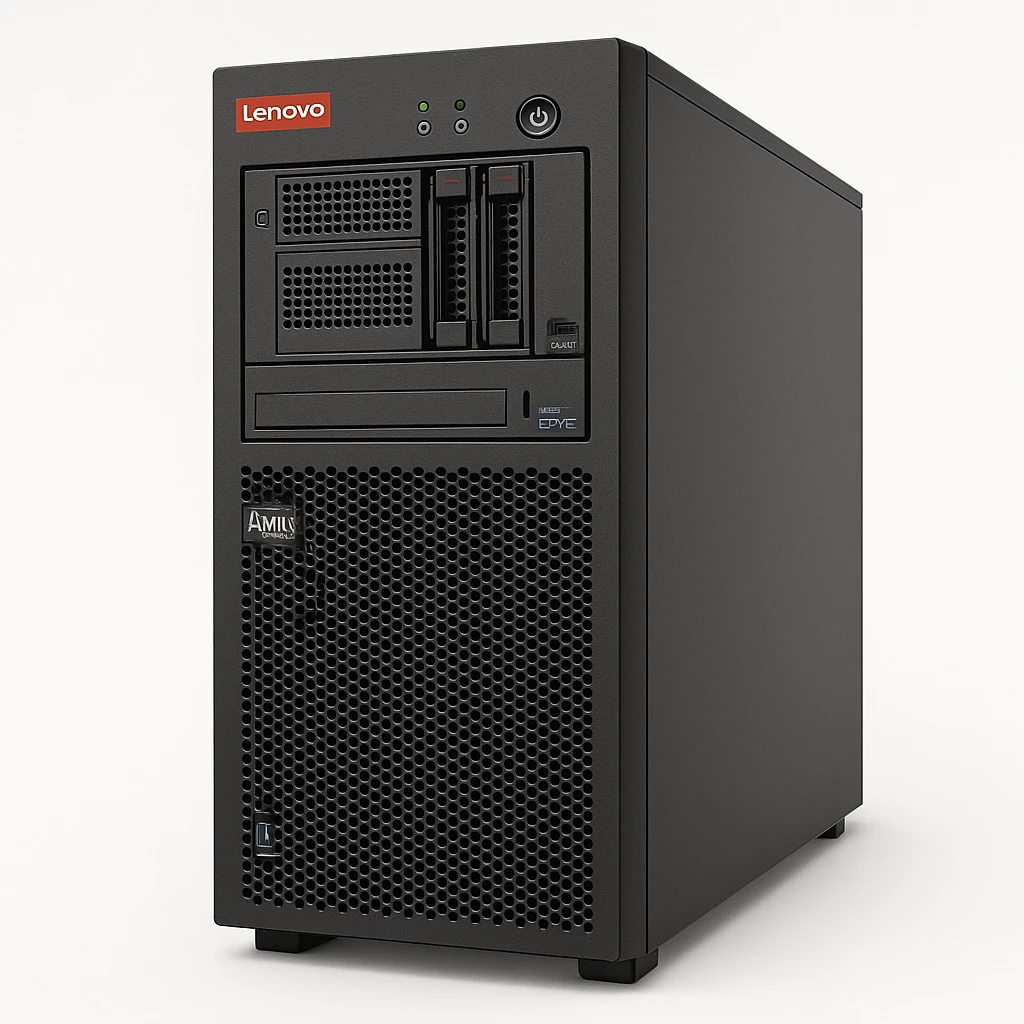 Lenovo - Server - Tower - 1 AMD EPYC 7302P / 3 GHz - 32 GB DDR SRAM - 7Y99A01PLA