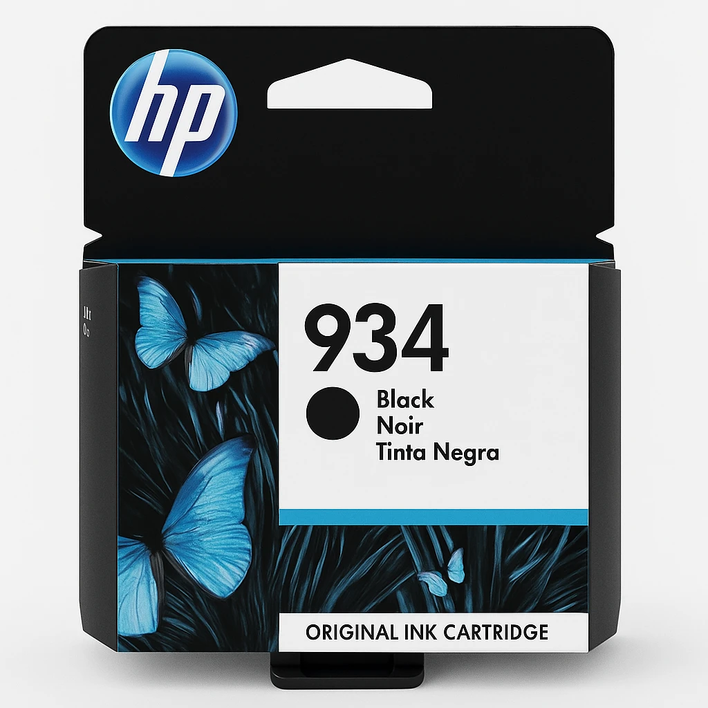 HP 934 - Negro - original - cartucho de tinta - para Officejet 6812, 6815, 6820; Officejet Pro 6230, 6230 ePrinter, 6830, 6835
