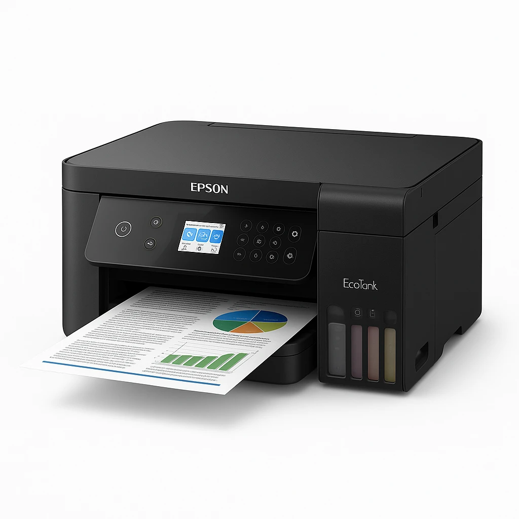 Epson EcoTank L4260 - Impresora multifunción - color - chorro de tinta - rellenable - A4/Legal (material) - hasta 7.7 ppm (copiando) - hasta 10.5 ppm (impresión) - 100 hojas - USB 2.0, Wi-Fi(
